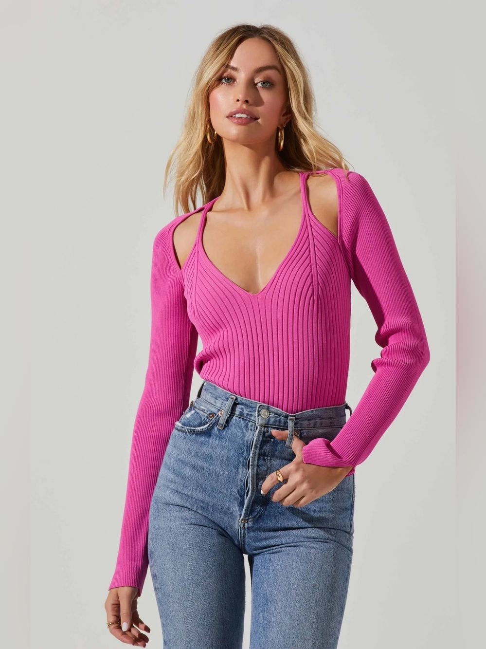 !!NWOT!! ASTR THE LABEL ESTEFANIA SWEATER SZ XSMALL